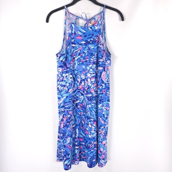 Lilly Pulitzer Women’s Party Wave Margot Swing Mini Dress Pima Cotton Tassels XS - Picture 5 of 12